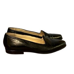 Trotters Merrie Black Leather Shoes Flats